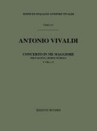 Concerto E Flat Major Bassoon Strings Continuo Rv483 Score Fviii#27 