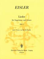 Ausgewählte Lieder 1 nach Texten von Brecht 
