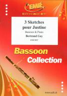 3 Sketches pour Justine Standard