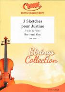 3 Sketches pour Justine Standard