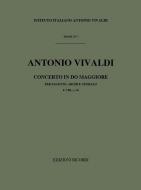 Concerto C Major Bassoon Strings Continuo Rv469 Score Fviii#16 T237 