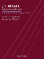 Selected Etudes for Viola op. 36 