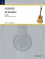 Jose Ferrer y Esteve: Estudios for Solo Guitar Standard
