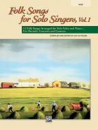 Folk Songs for Solo Singers Vol. 1 