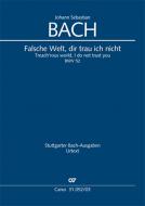 Treach'rous world, I do not trust you BWV 52 Standard