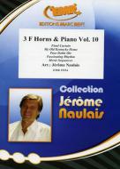3 F Horns & Piano Vol. 10 Standard