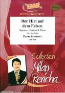 Der Hirt auf dem Felsen Standard