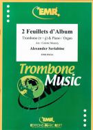 2 Feuillets d'Album Standard