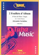 2 Feuillets d'Album Standard