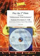 Play the 1st Flute: Famous Overtures 3 Standard