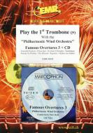 Play the 1st Trombone: Famous Overtures 3 Standard