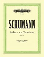 Andante and Variations in B flat op. 46 