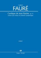 Cantique de Jean Racine op. 11 
