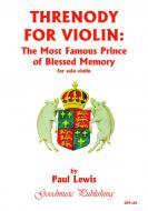Threnody For Violin 