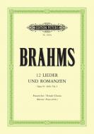 12 Songs and Romances Op. 44 Vol. 1 