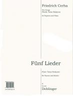 5 Lieder 