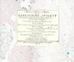 A Choice Collection of Ayres For The HARPSICHORD or SPINETT 