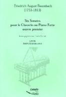 Six Sonates oeuvre premier 