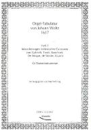 Orgel-Tabulatur von Johann Woltz Heft 1 