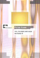 ink, colours and gold on paper II 