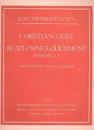 Geistliches Konzert: Beati omnes, qui timent - Psalm 127/1-6 