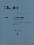 Nocturne in e minor op. post. 72 no.1 