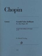 Grande Valse brillante in E flat major op. 18 