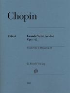 Grande Valse in A flat major op. 42 