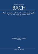 Ah I see now, as I to the wedding bidden BWV 162 Standard