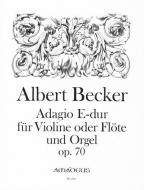 Adagio in E major op. 70 