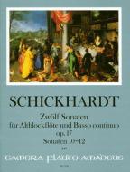 12 sonatas op. 17 Vol. IV: Sonatas 10 - 12 
