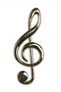 Violinschlüssel gold magnetisch 