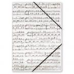 File with elastic band Johann Strauss 