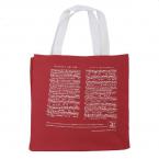 Red Shopper Bag St. Cecilia 