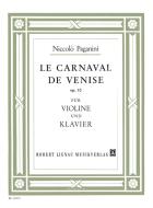 Le Carneval de Venise op. 10 