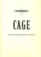 Four Solos for Voice (93-96) 