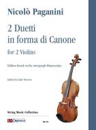 2 Duetti in forma di Canone 