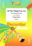 All The Things You Are Standard