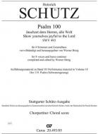 Psalm 100. 'Jauchzet dem Herren, alle Welt' 