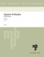 Four Preludes Op. 33 Standard