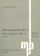 String Quartet No 2 F major op. 10 Standard