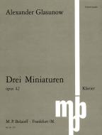 Three Miniatures Op. 42 