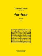 for four clarinets 