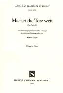Machet die Tore weit 
