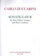 Sonate G-Dur für Flöte (Oboe, Violine) und bc 