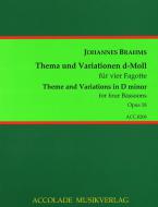 Thema und Variationen d-moll op.18 