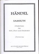 Samson. Oratorium in 3 Teilen 