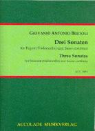 3 Sonaten (Reprint) 
