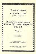 12 Duos concertants op.44, 10-12 