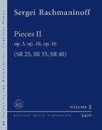 Pieces II op. 3, op. 10, op. 16 SR 25, SR 33, SR 40 